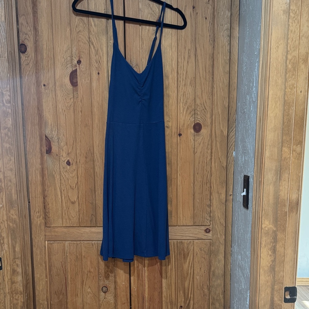 Maurices Blue Spaghetti Strap Dress